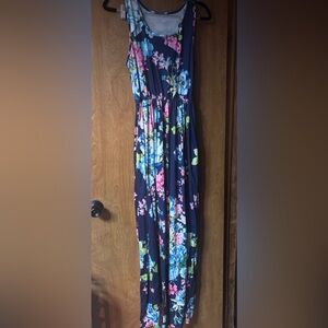 Floral maxi dress